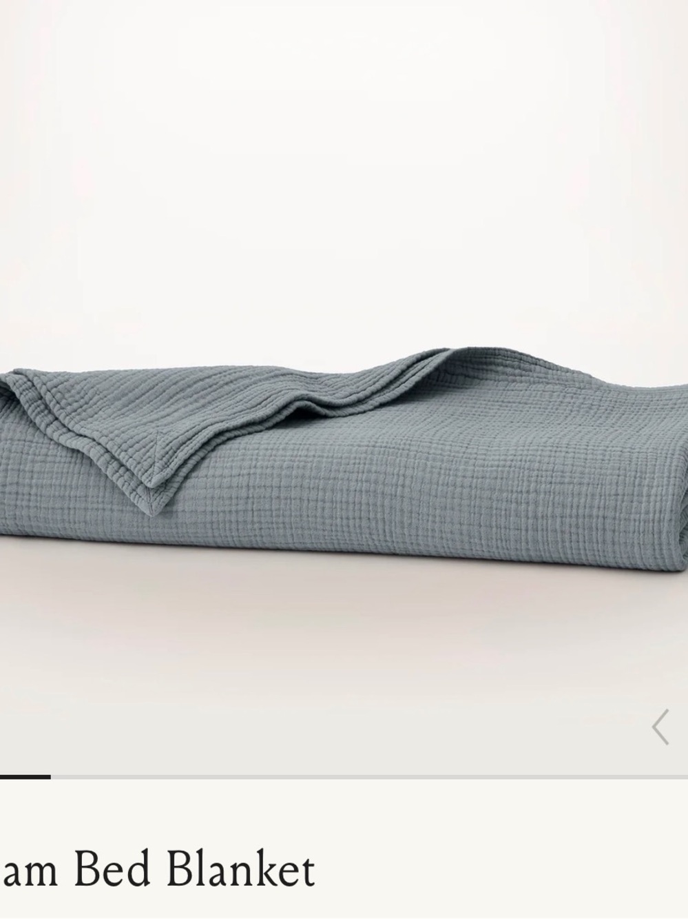 Quilted Lightweight Grey Bed Blanket - Unbranded